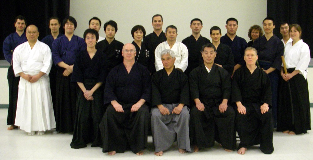 Vancouver iaido seminar and
                  grading