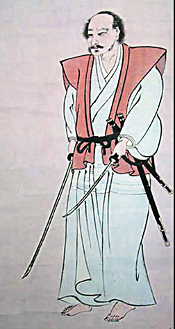 Miyamoto
                Musashi, founder of Niten Ichiryu